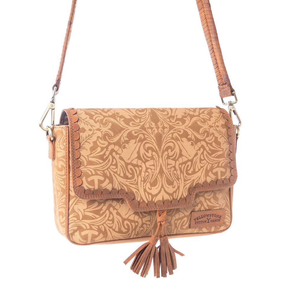 Yellowstone Sierra Amber Tassle Crossbody Bag