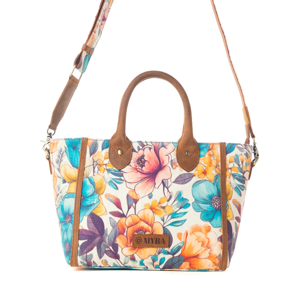 Myra Rosy Trails Crossbody Bag in Boho Fiesta