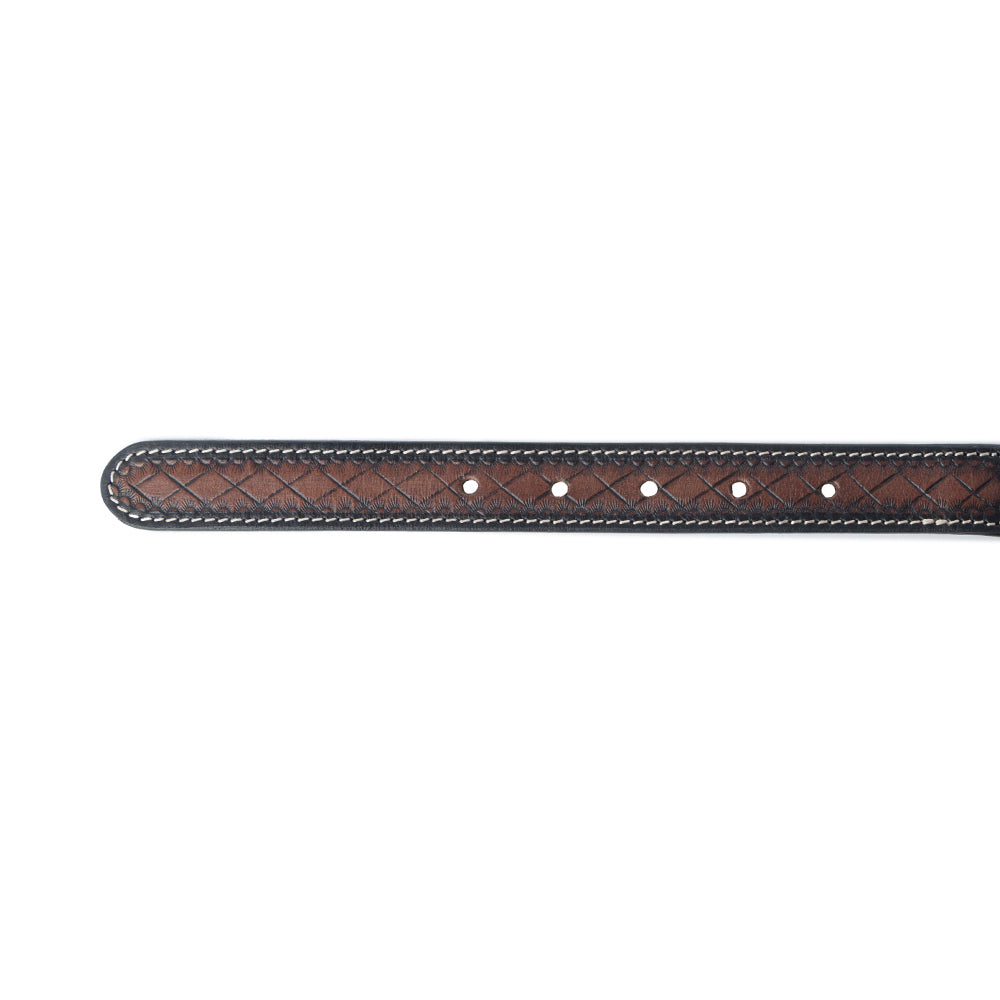 Wildrose Canyon Leather Kids' Belt in Bourbon Brown