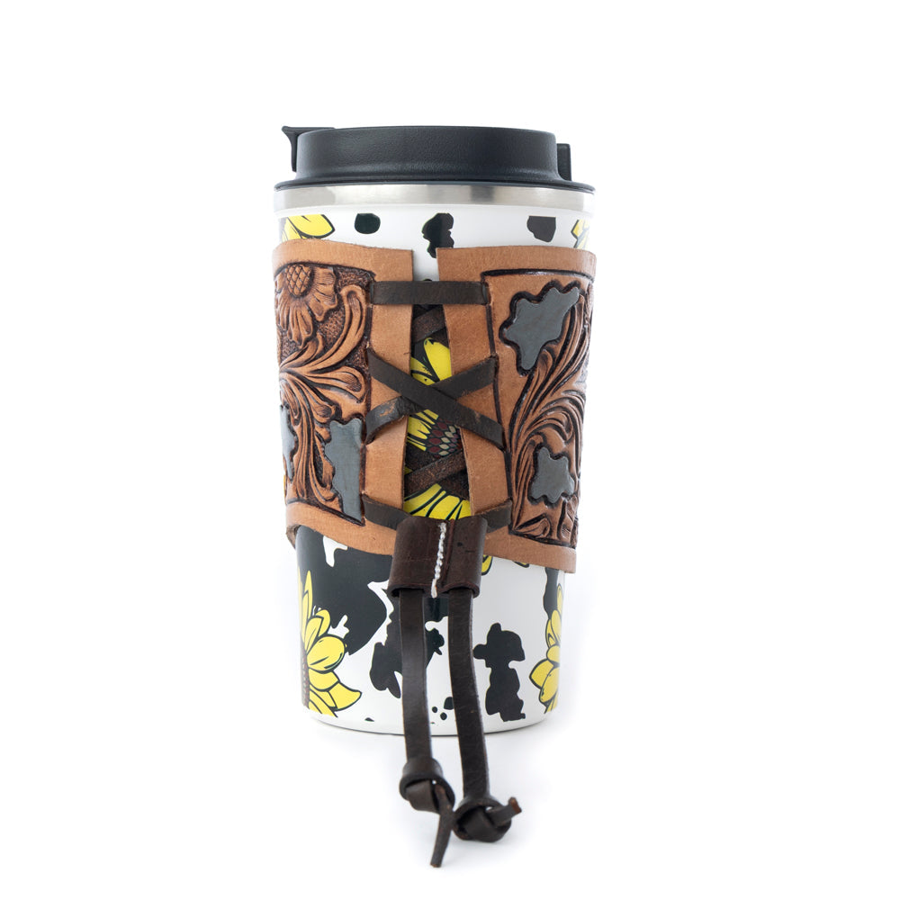 Western Trail Brew Stainless Steel Mug in Sunflower Yellow