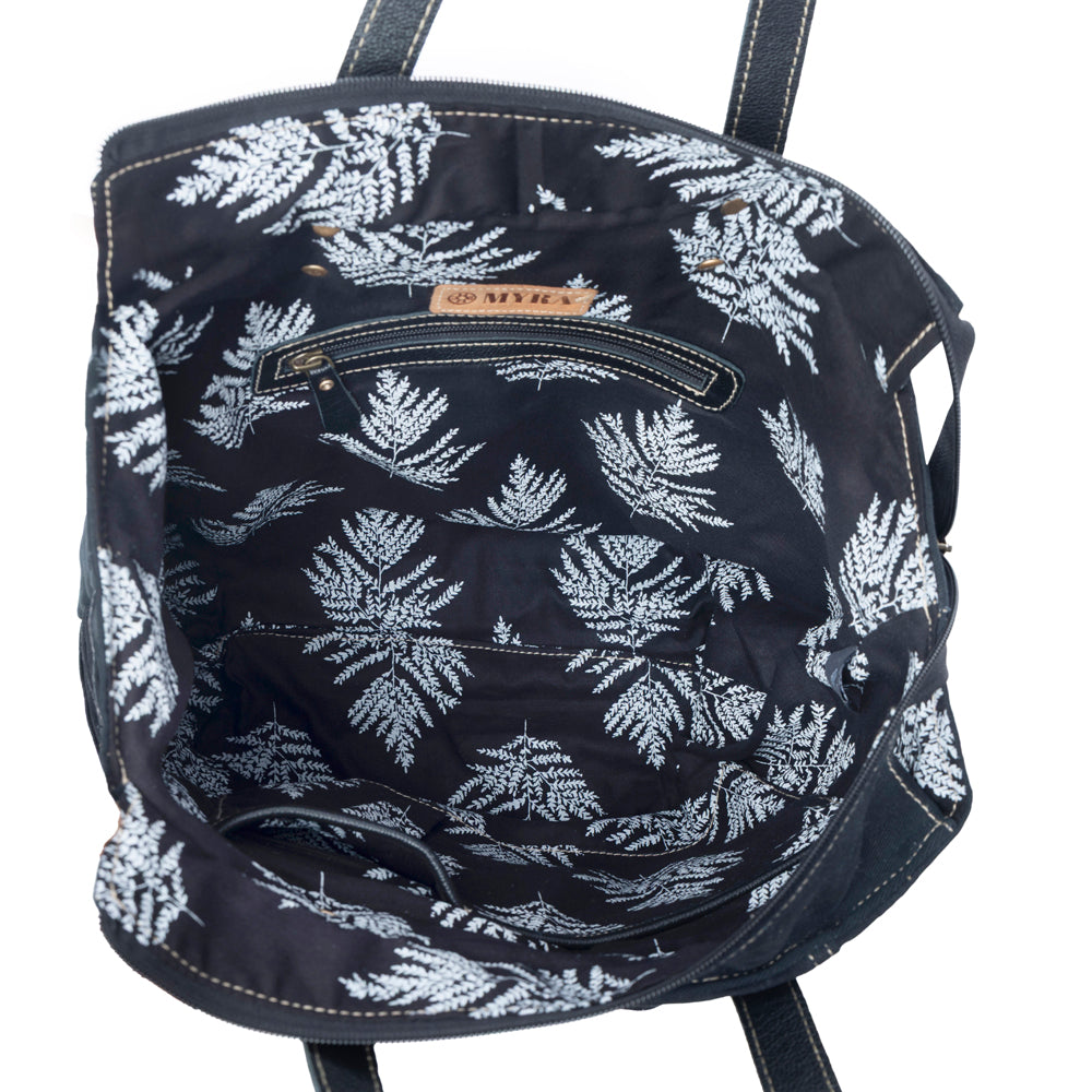 Myra Desert Trail Tote Bag in Midnight Coal