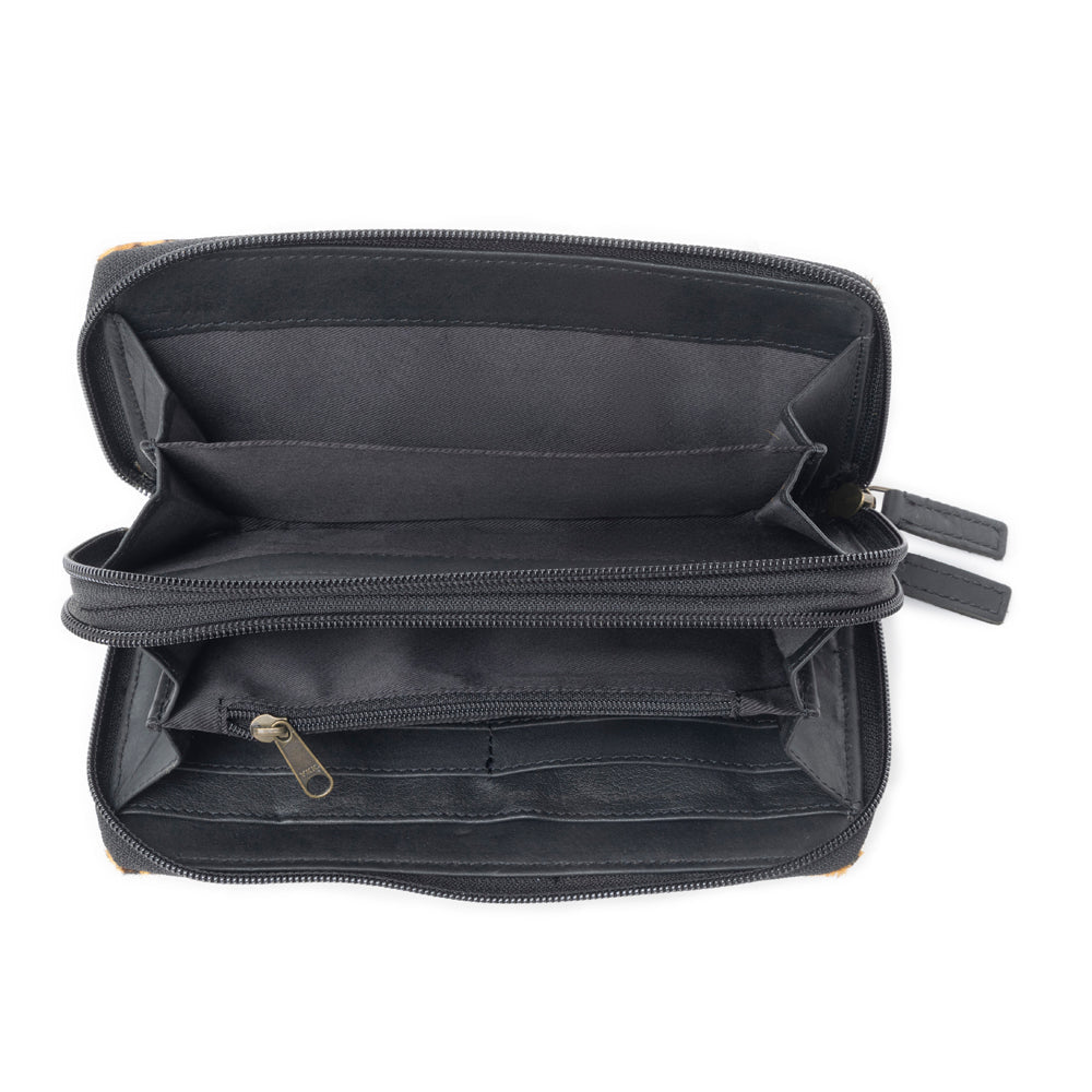 ENERGY BUNDLE LEATHER AND HAIRON WALLET