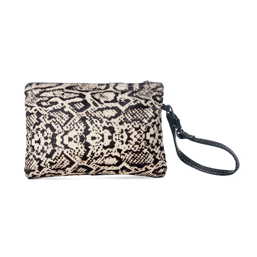 Snake Print Pouch