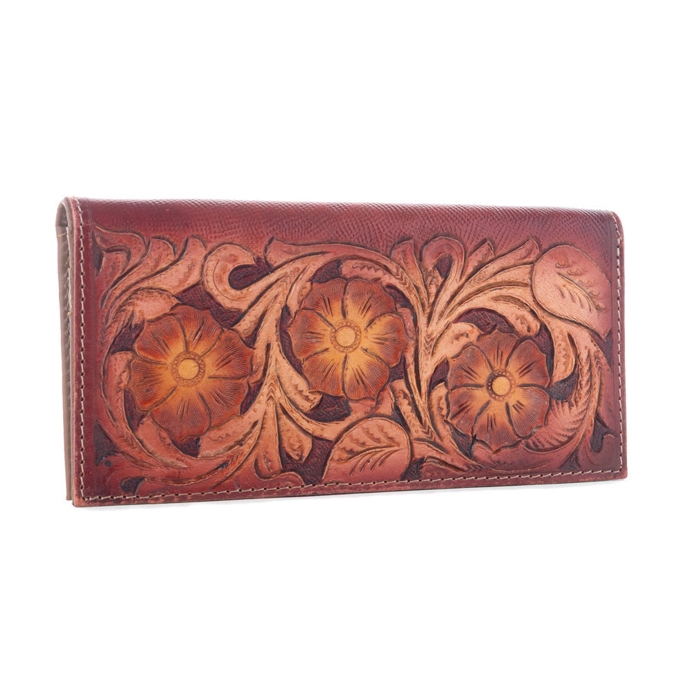 Zipper Crimson Wallet