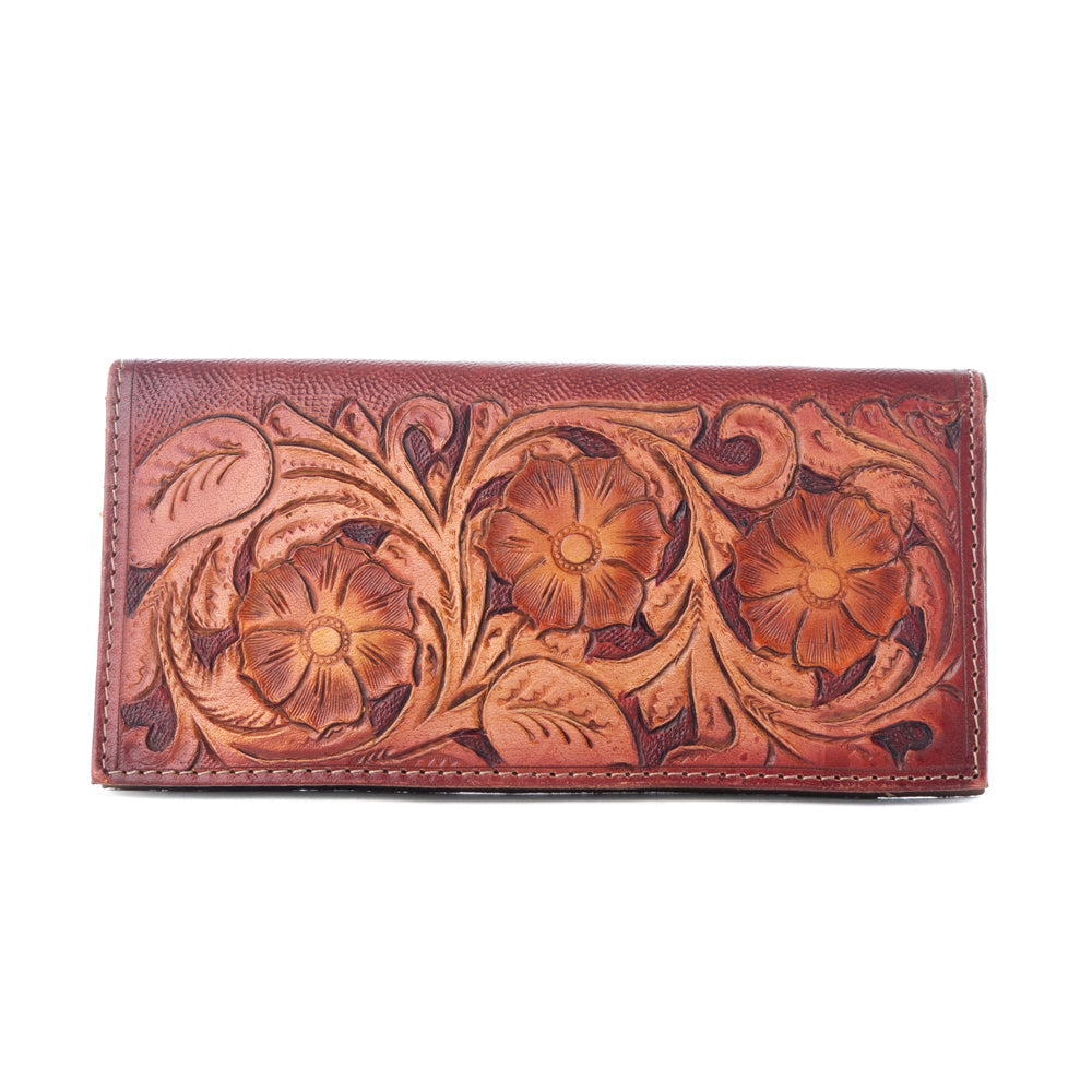 Zipper Crimson Wallet
