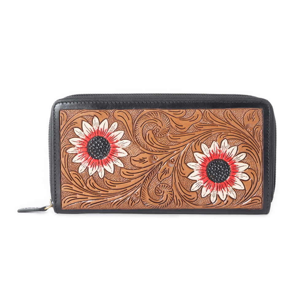 Orange Bloom Wallet