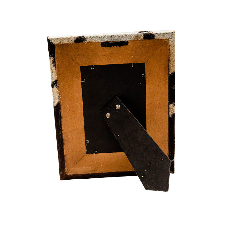 Myra Cactos Photo Frame with hairon and wood for home decor in western style
