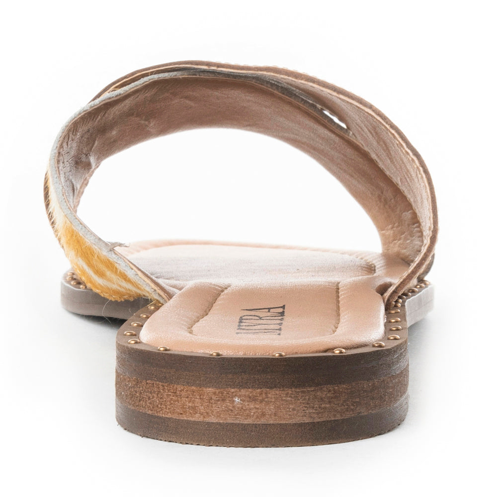 Mukluk Western Hand-Tooled Sandals