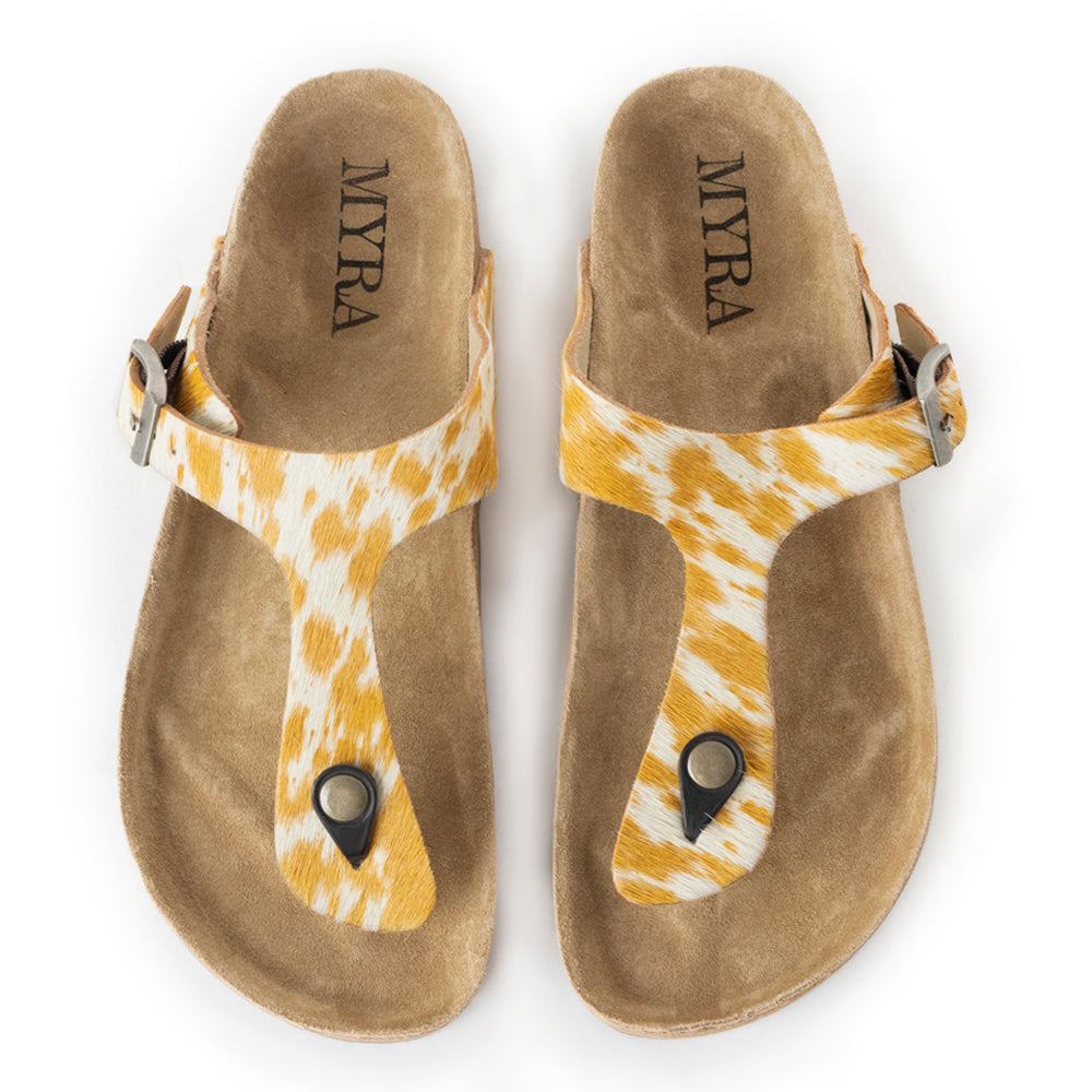 Charter Western Hand-Tooled Sandals
