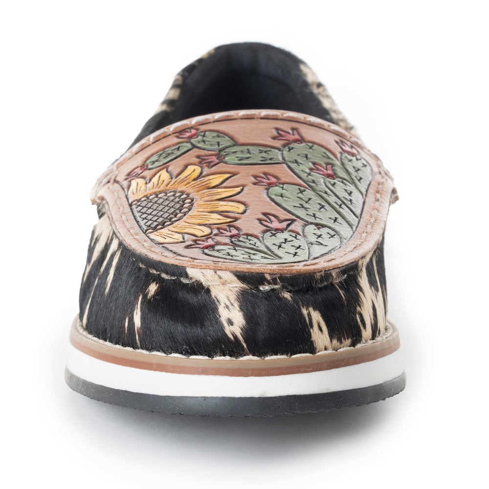 Nitroon Western Hand-Tooled Sneakers
