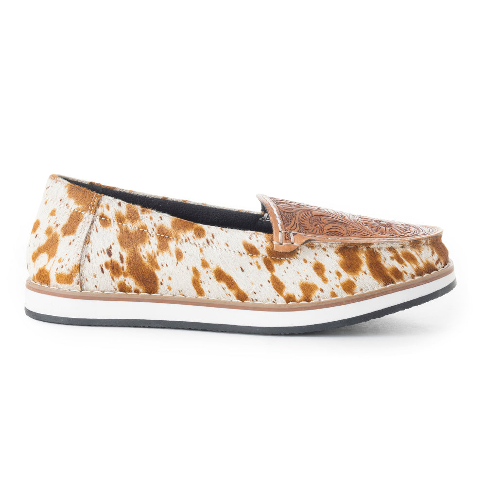 Electraun Western Hand-Tooled Sneakers