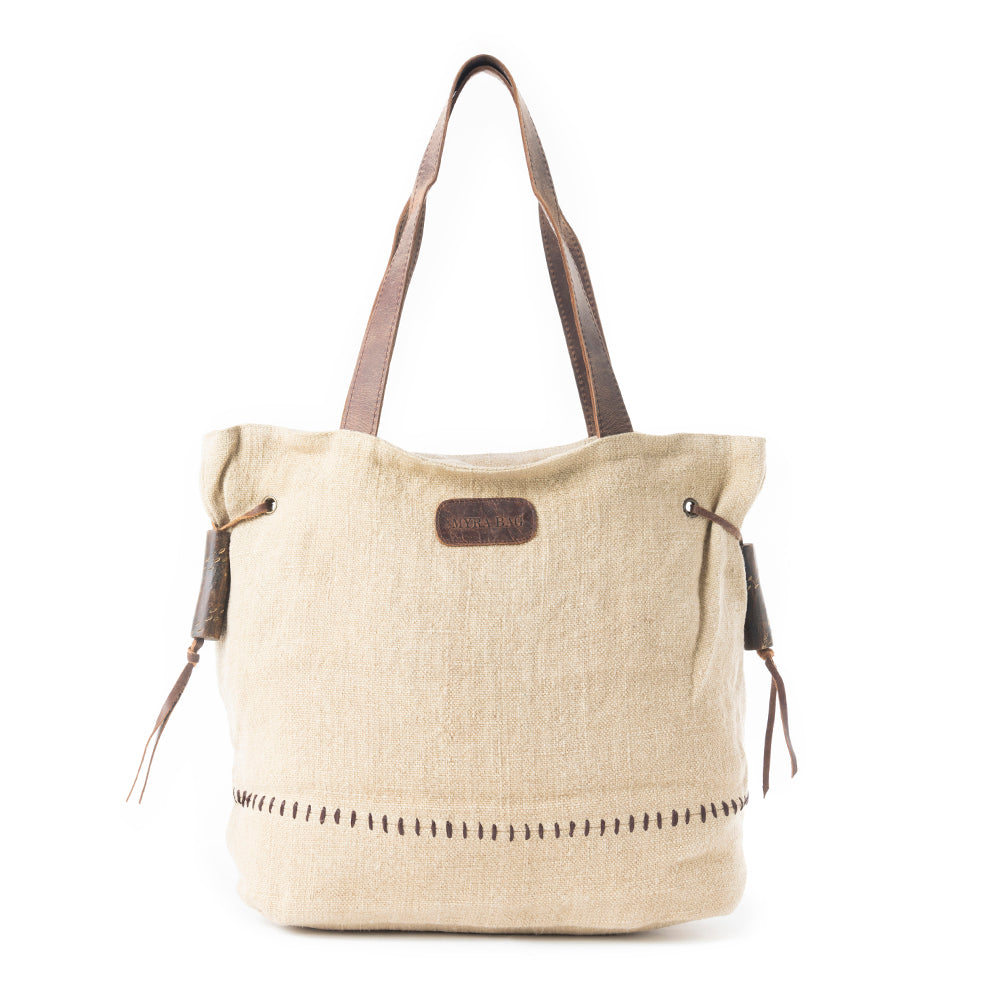 Sel de Mer Gathered Strap Tote Bag