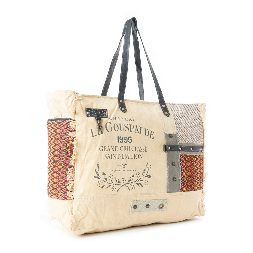 Sundown River Vintage Weekender Bag
