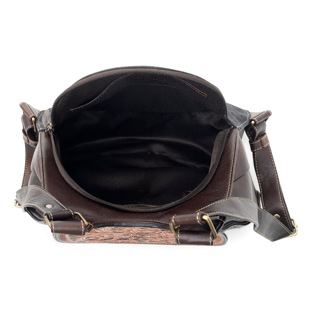 Daisy Hill Trail Hand-tooled Backpack Bag