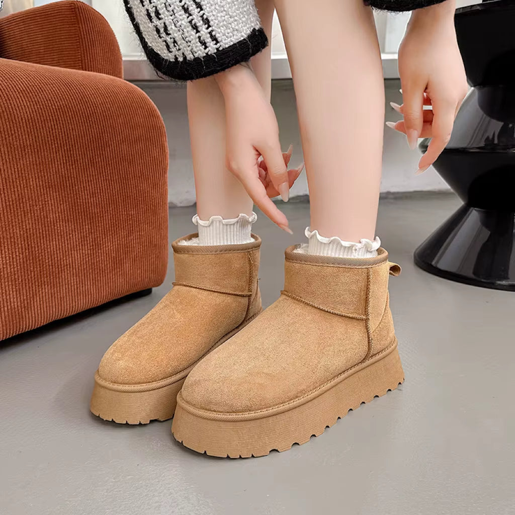 Women’s Thick Sole Snow Boots