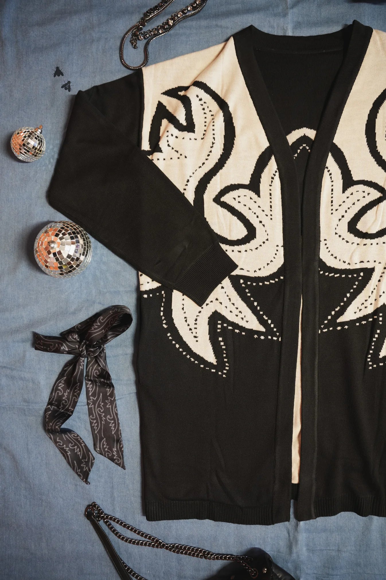 Saddle Swappin Cardigan (Reversible)