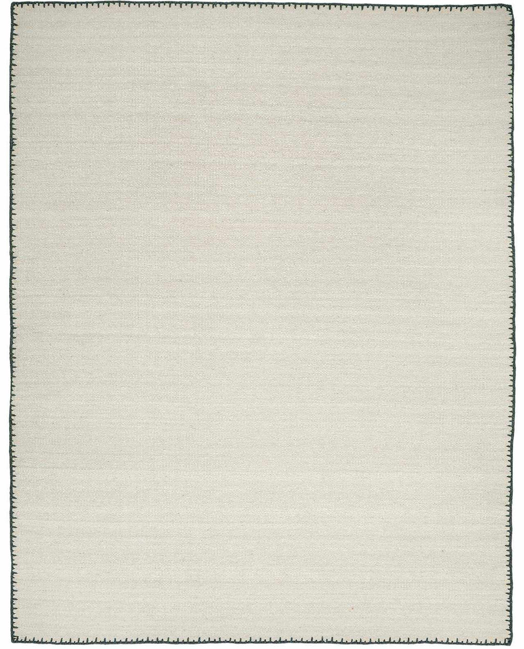 Ayumu Off White Hand Woven Wool Area Rug