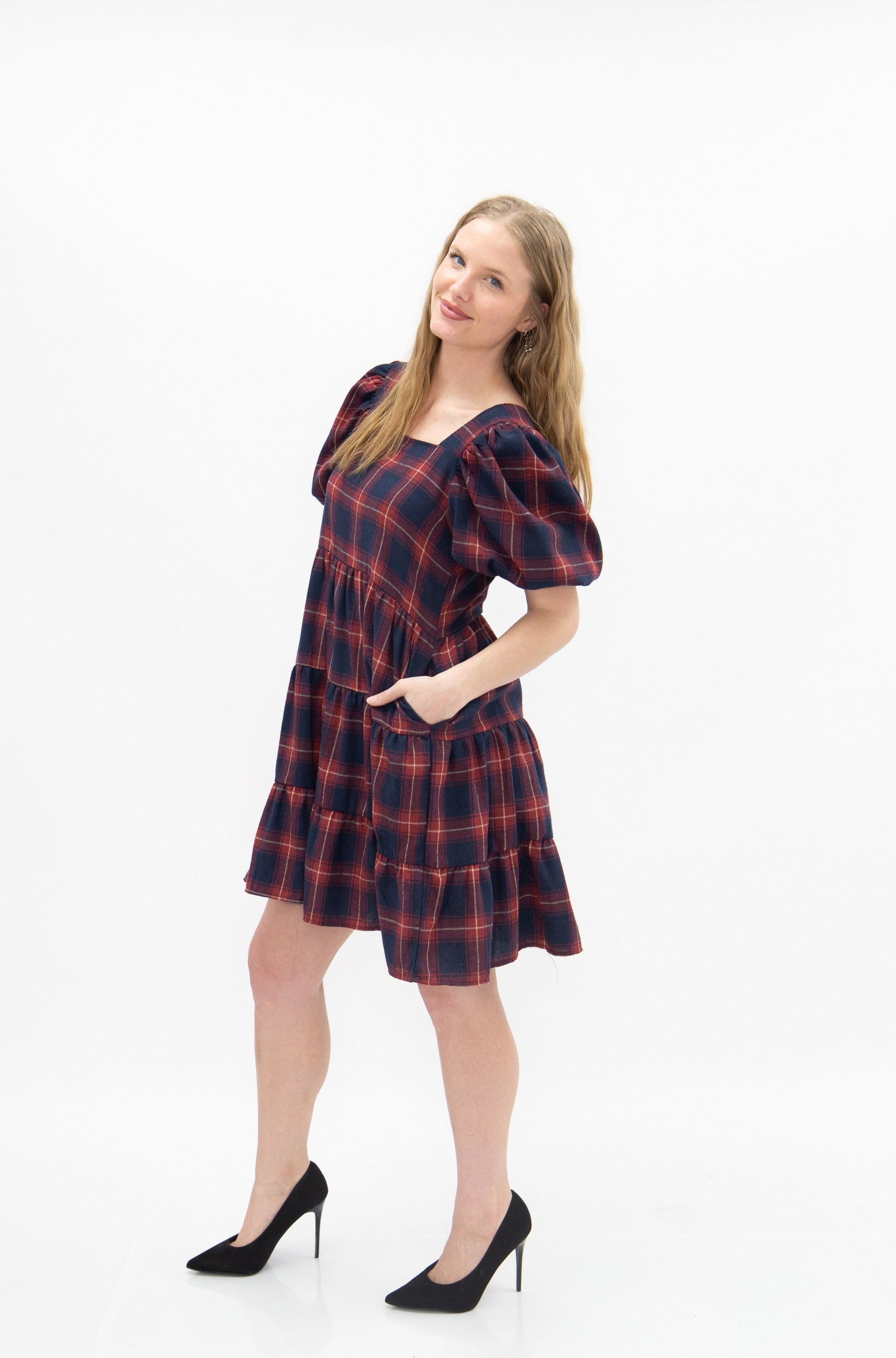 Dolly Doll Plaid Dress