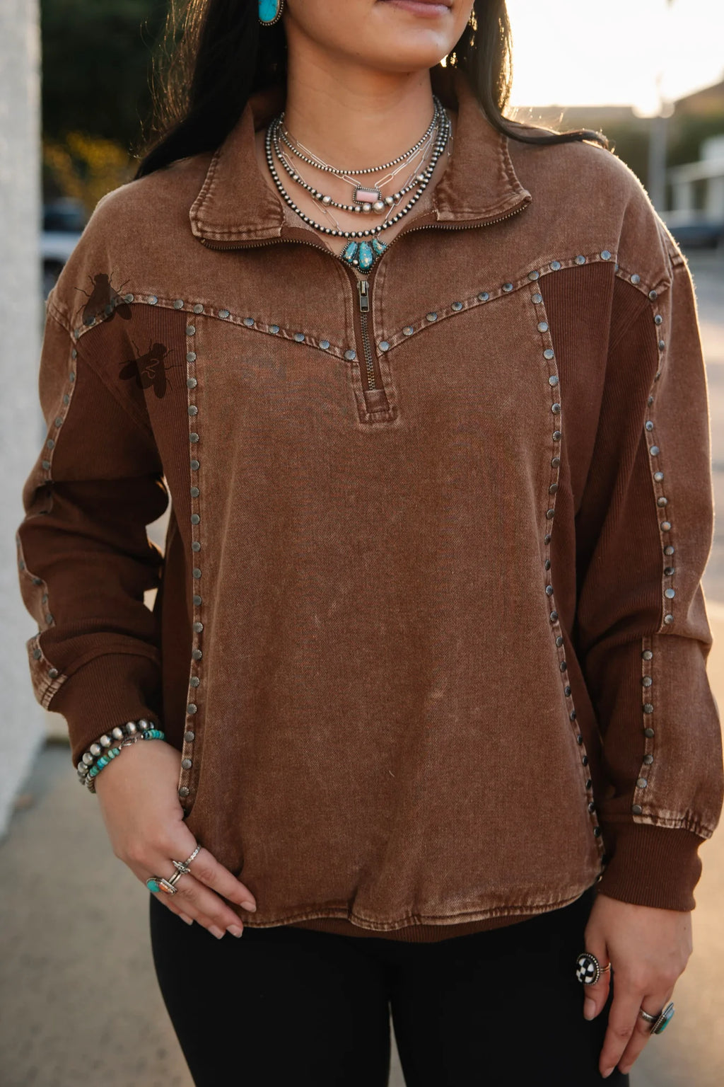 Silver Creek zip up