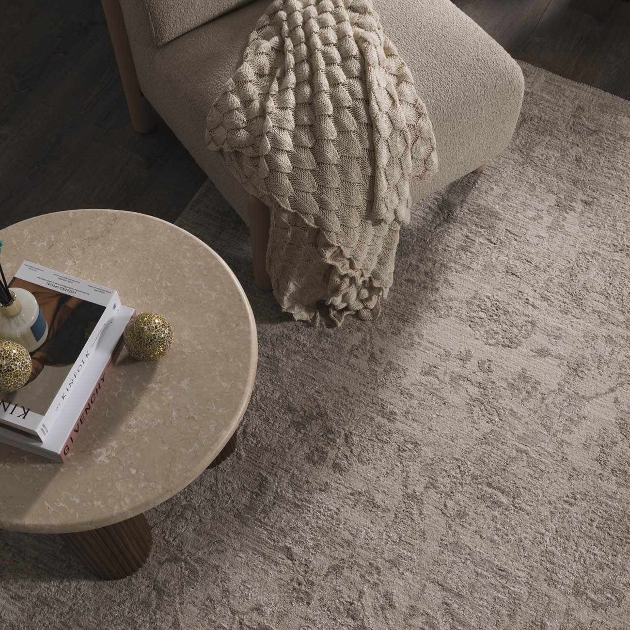 Jenis Gray Luxe Rug