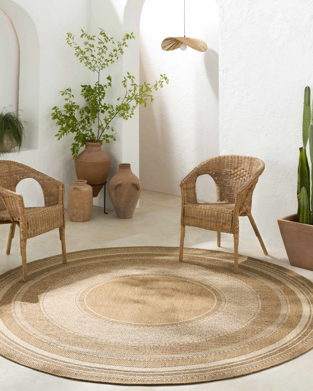 Chael Flatweave Faux Jute Rug