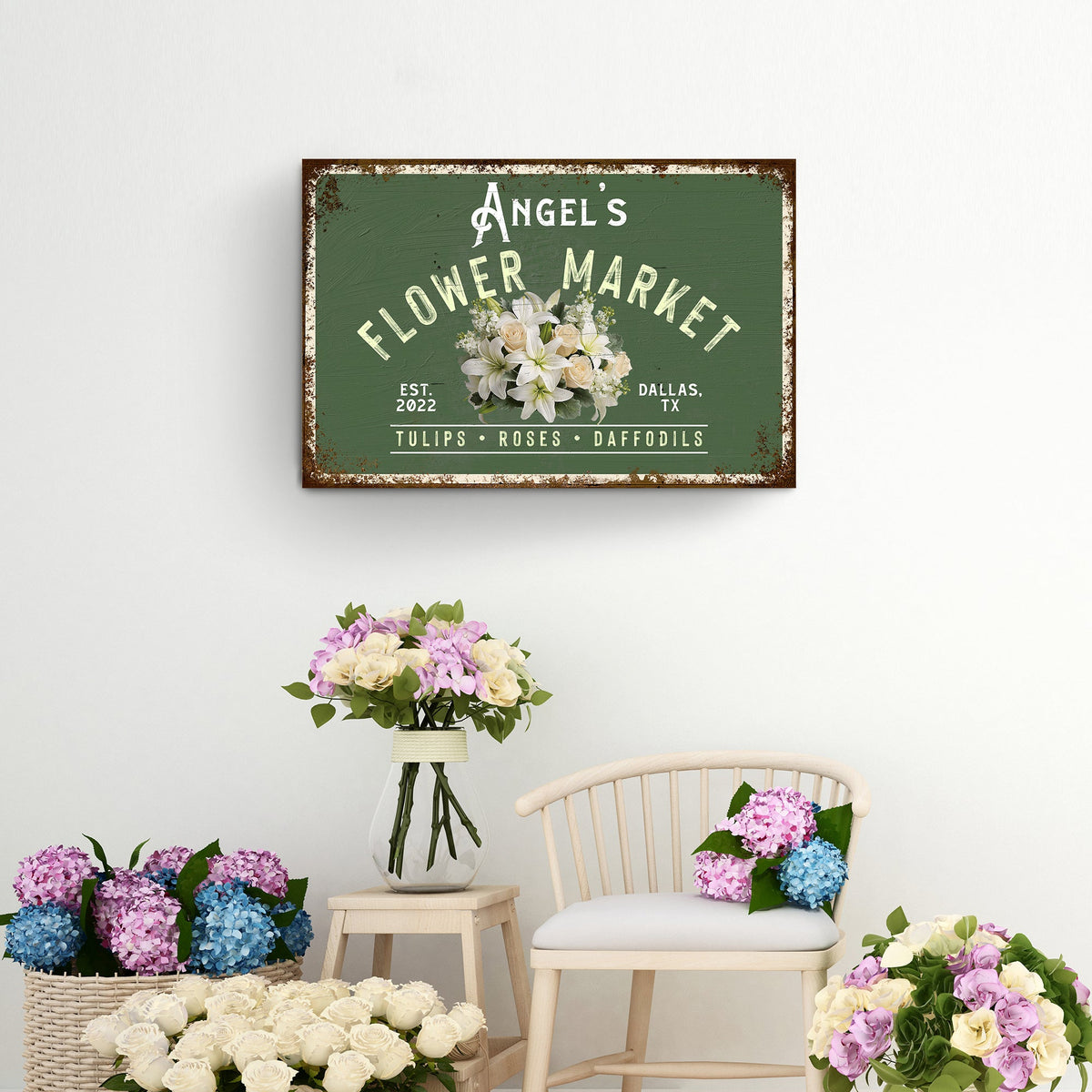 Flower Shop Sign II