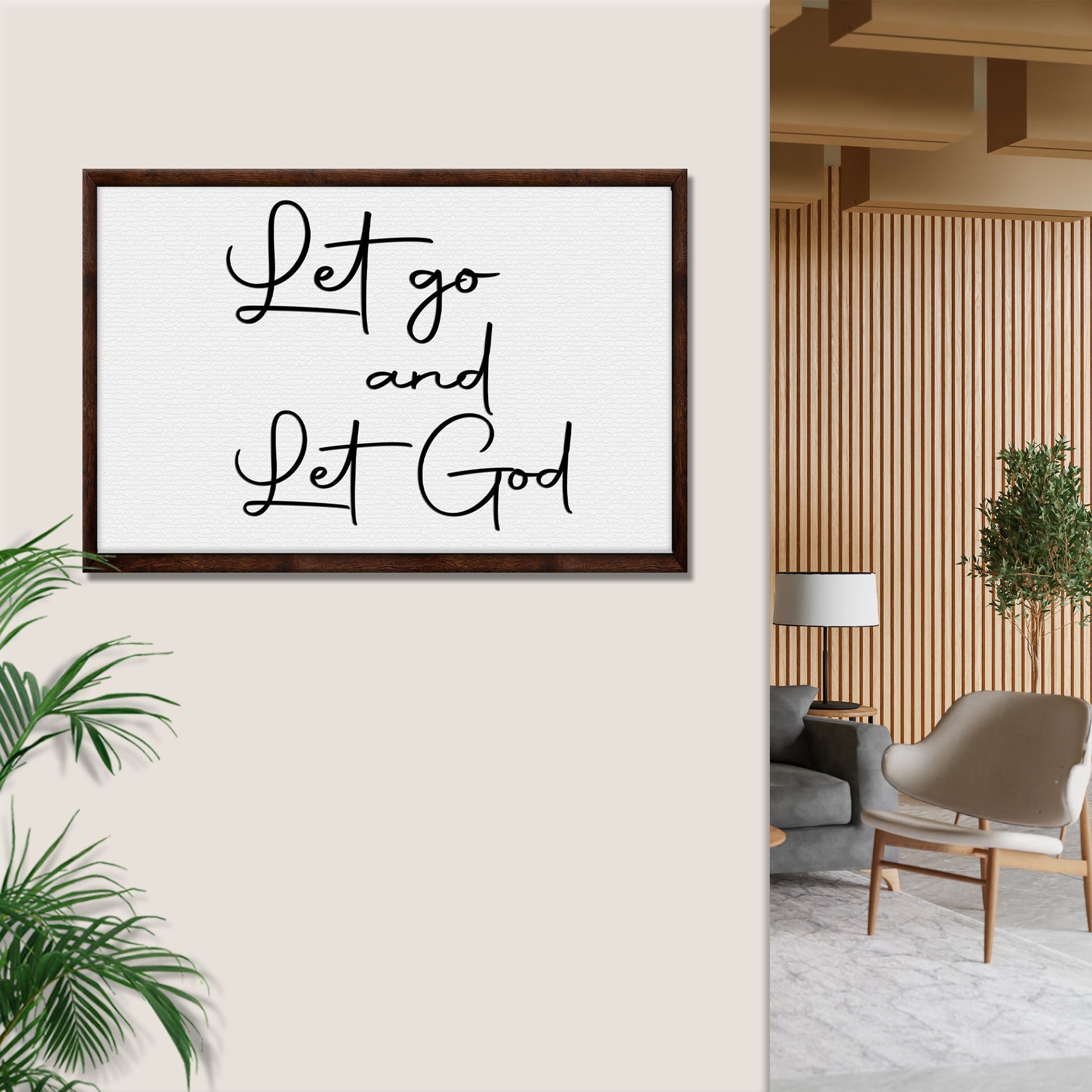 Let go And Let God Sign