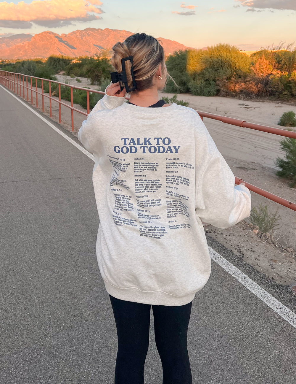 Talk to God Unisex Crewneck