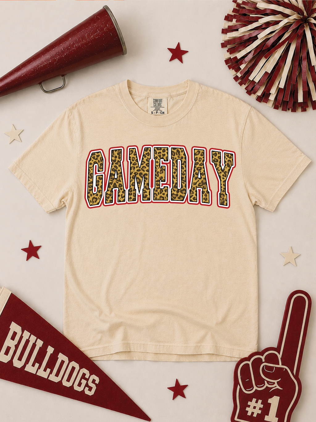 Game Day Block Graphic Comfort Color T-Shirt