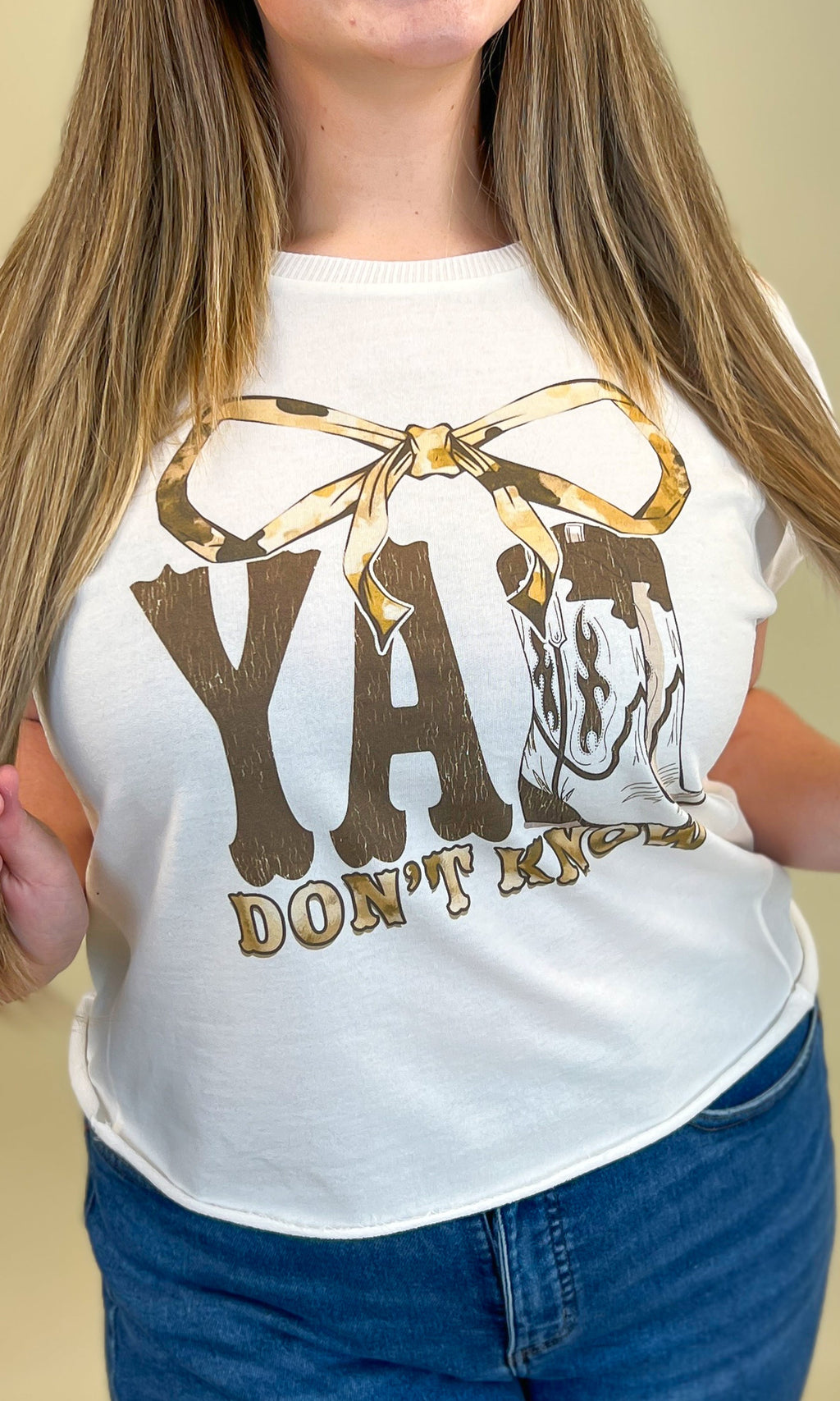 Y'all Don't Know Edgy Graphic Shirt