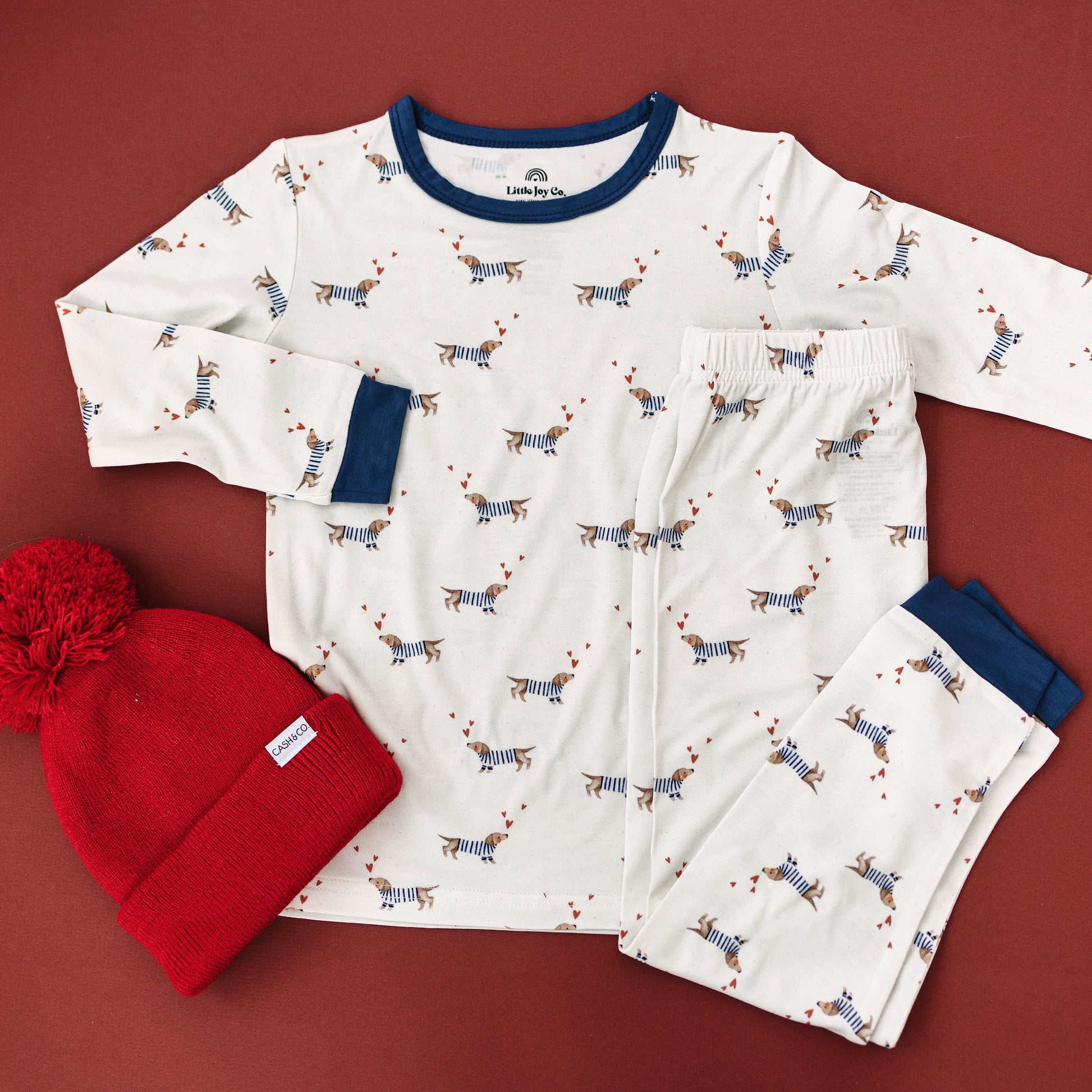 Puppy Love 2pc Bamboo Pajamas