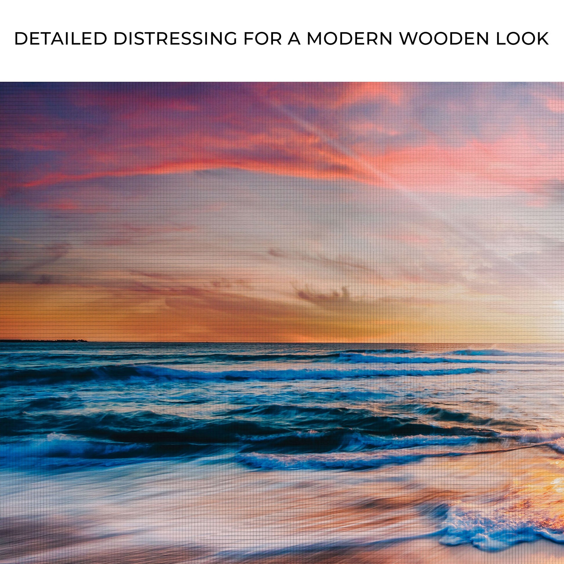 Sunrise Over The Horizon Canvas Wall Art