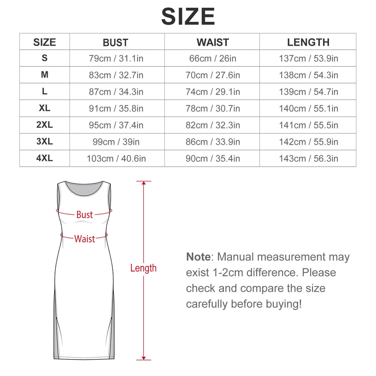 Baha Ranch Santa Fe Sleeveless Bodycon Side Slit Western Maxi Long Dress