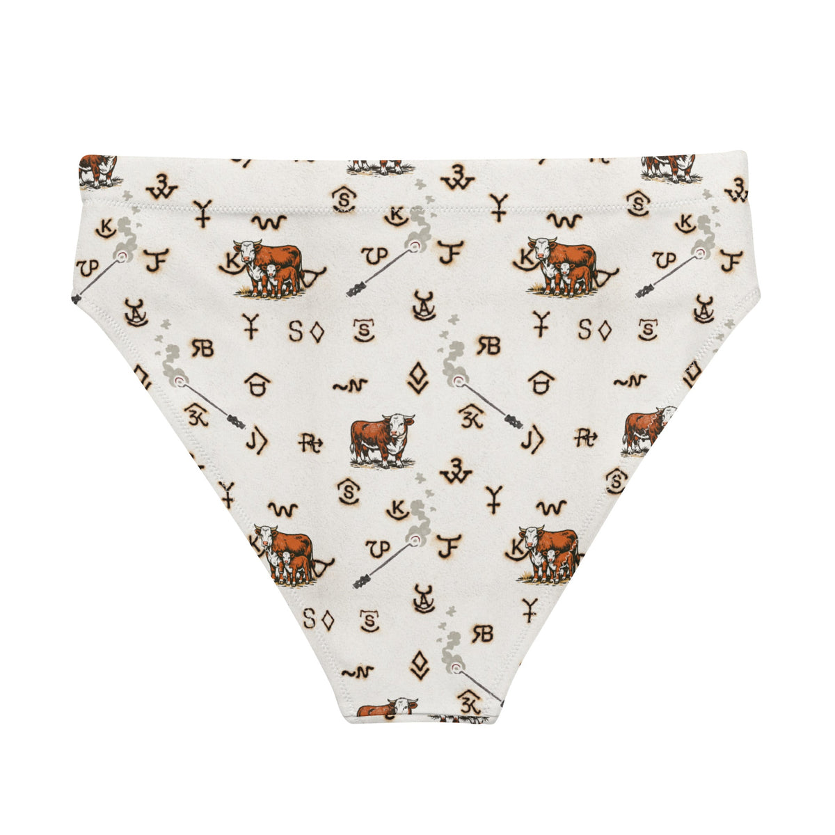 Baha Ranch Yeehaw Hereford Brands Bikini Bottom
