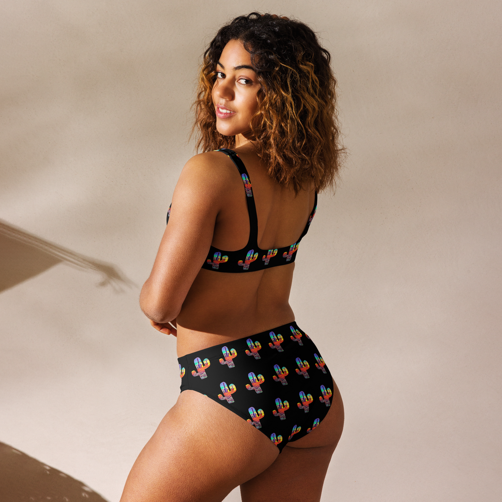 Yeehaw Sunset Cactus Bikini