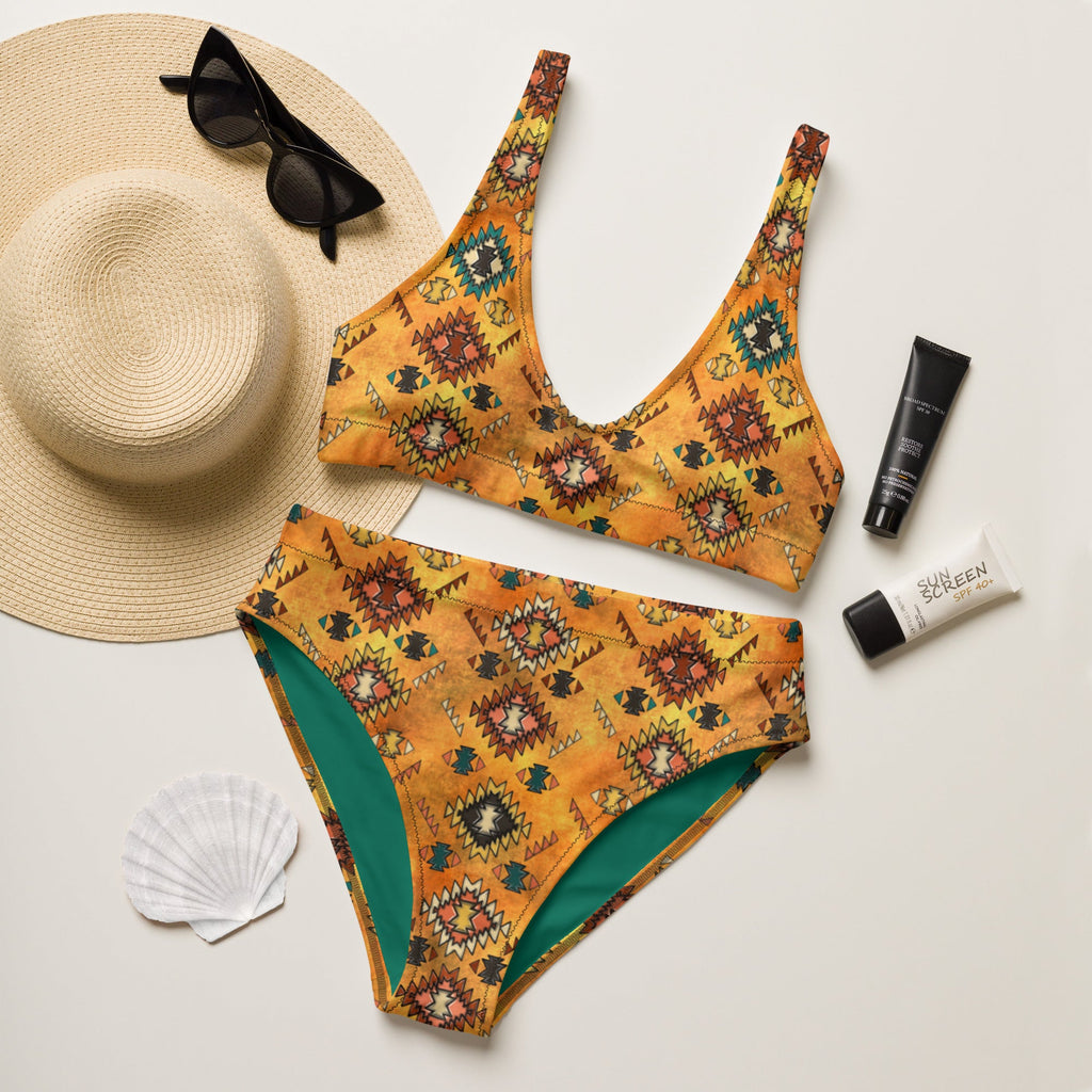 Yeehaw Golden Aztec Bikini