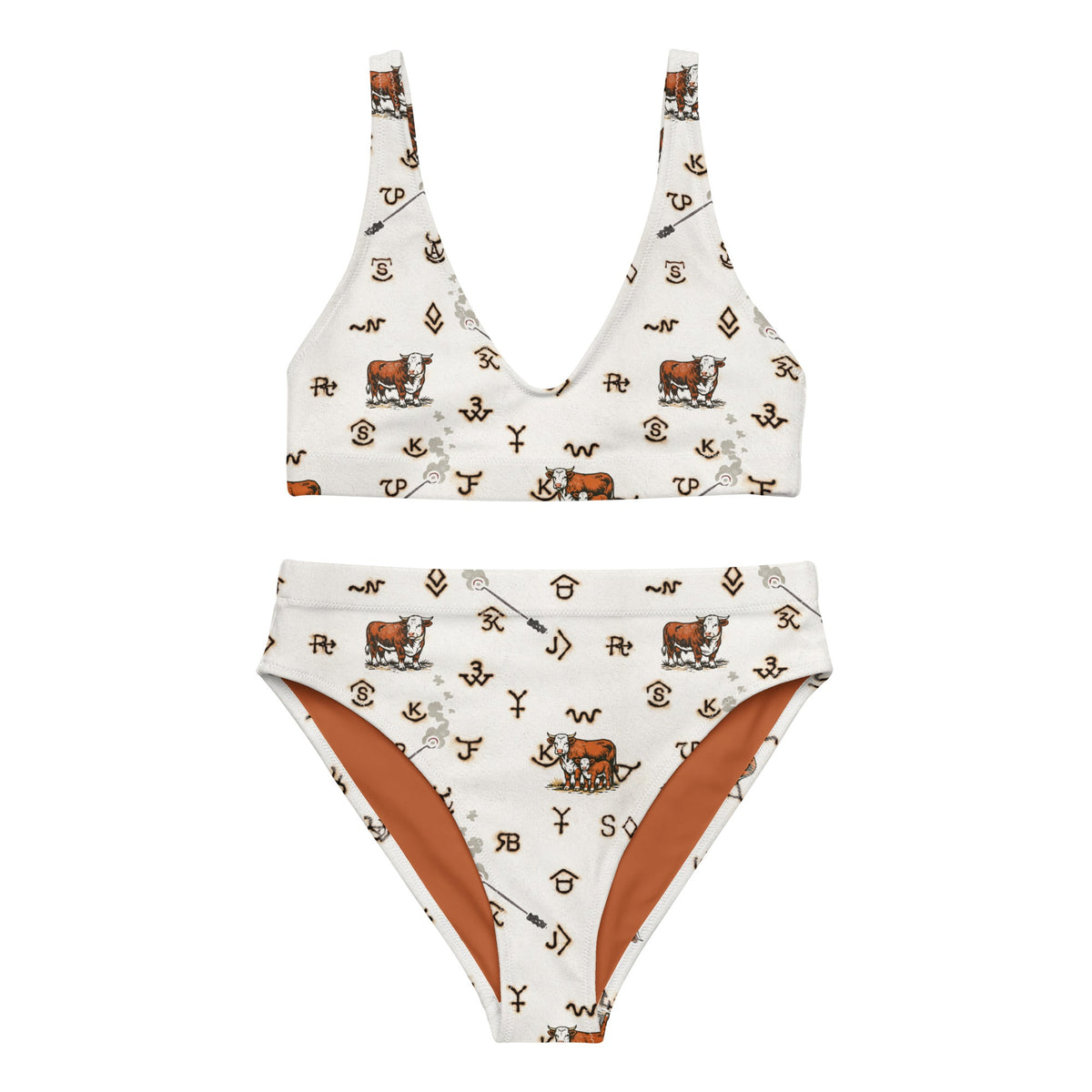 Baha Ranch Yeehaw Hereford Brands Bikini