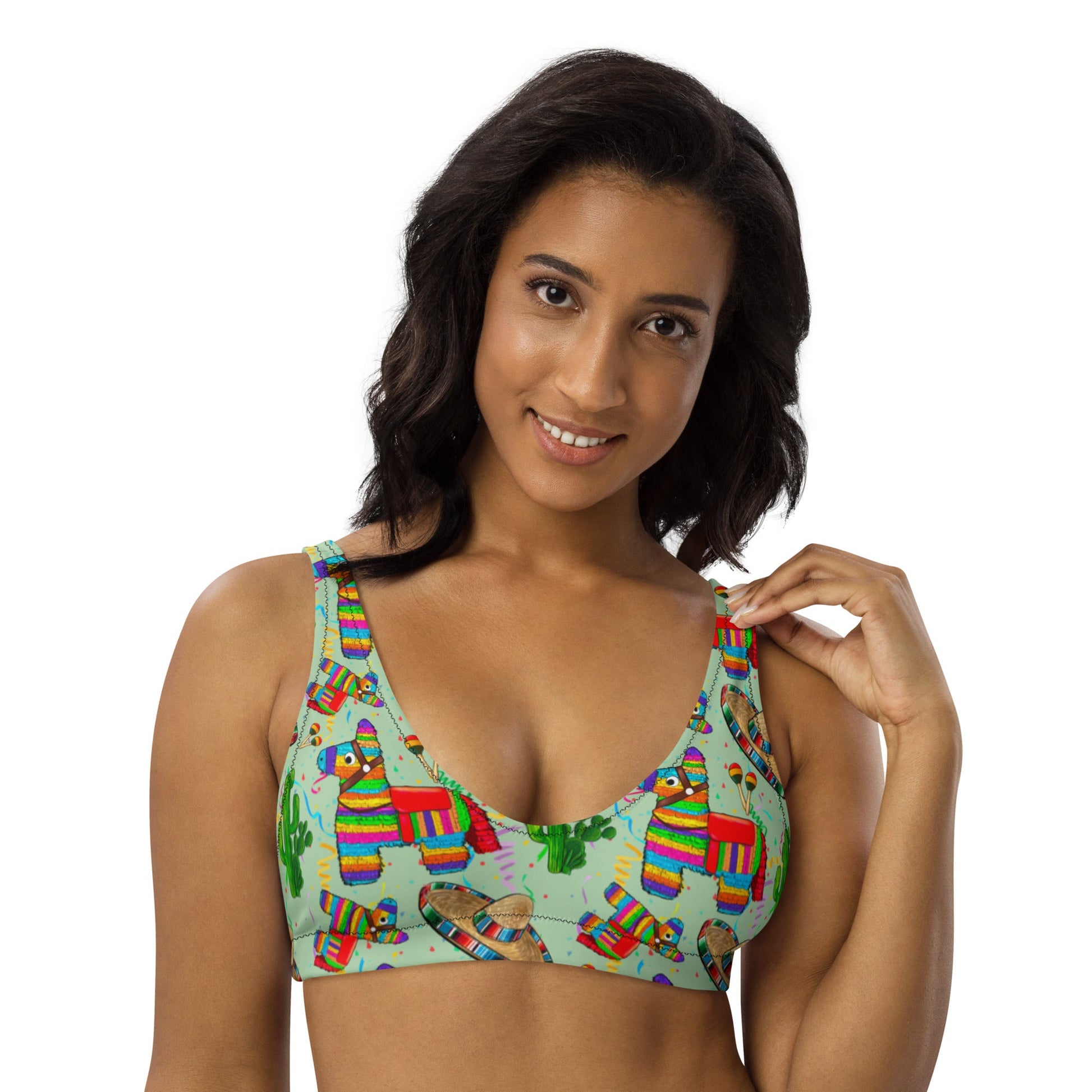 Baha Ranch Yeehaw Cinco De Mayo Bikini Top