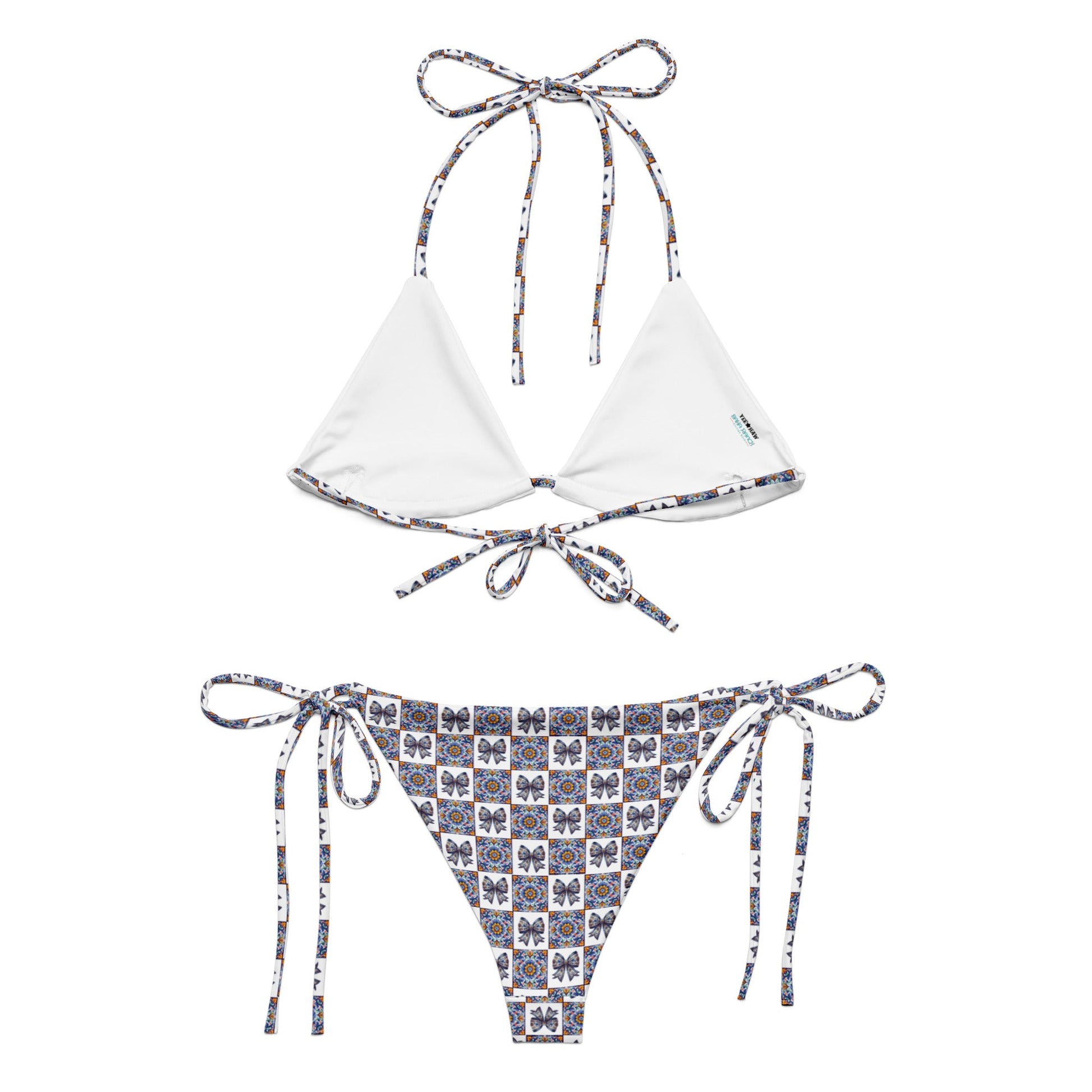 Baha Ranch Yeehaw Talavera Bow String Bikini