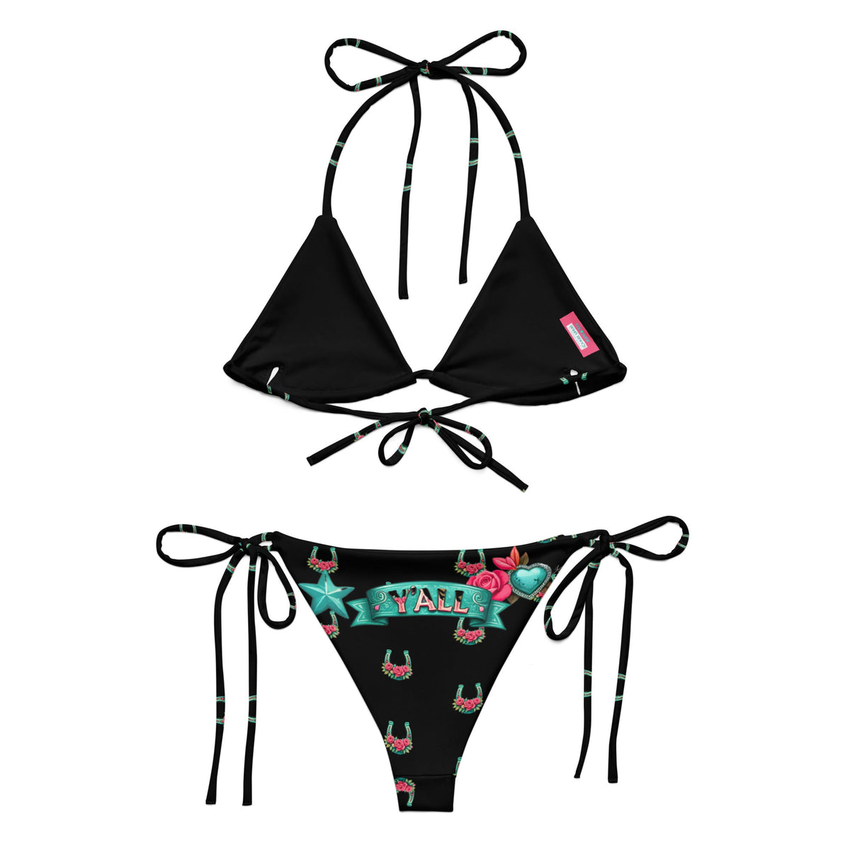 Baha Ranch Yeehaw Howdy Y'all String Bikini