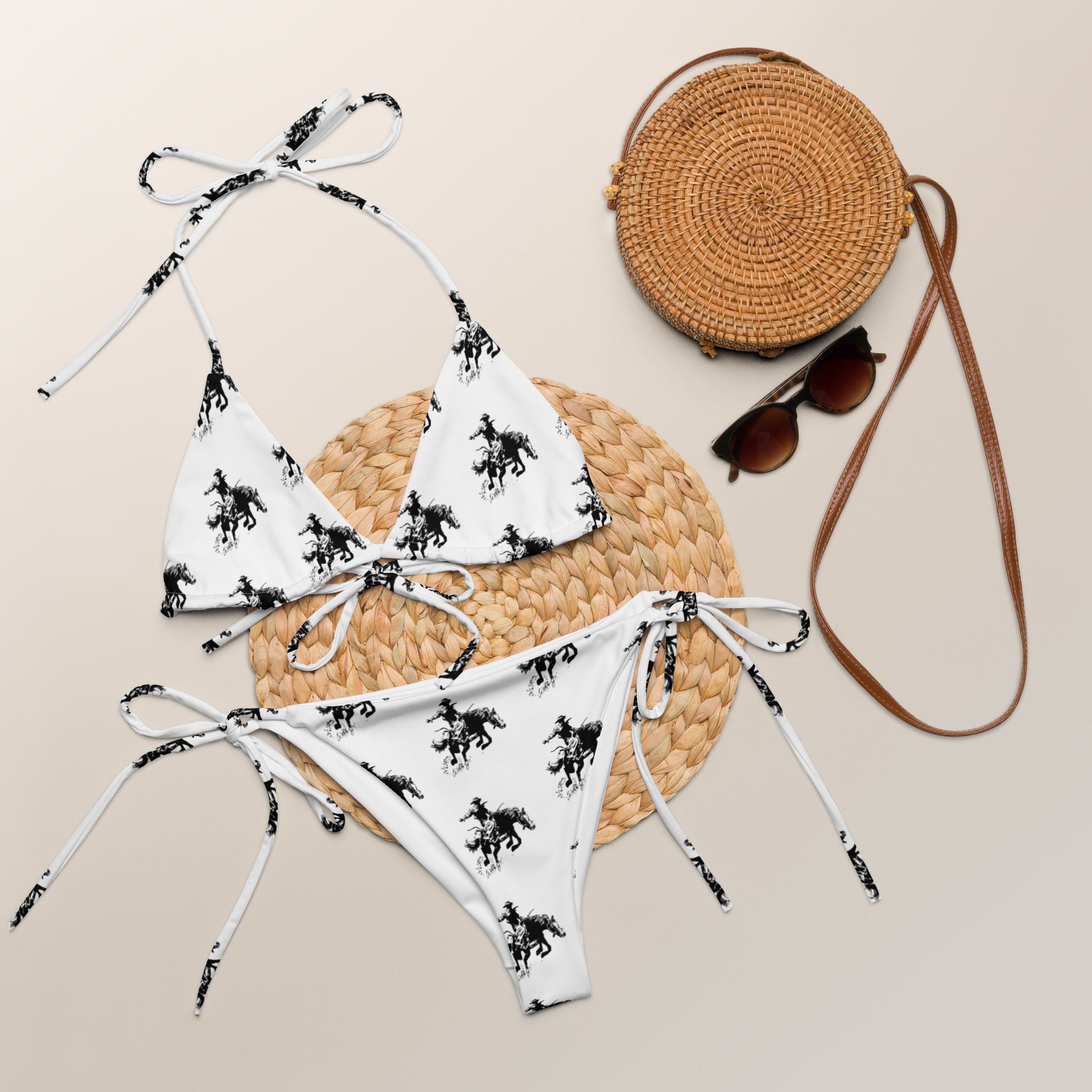 Baha Ranch Yeehaw Rodeo Bronc String Bikini