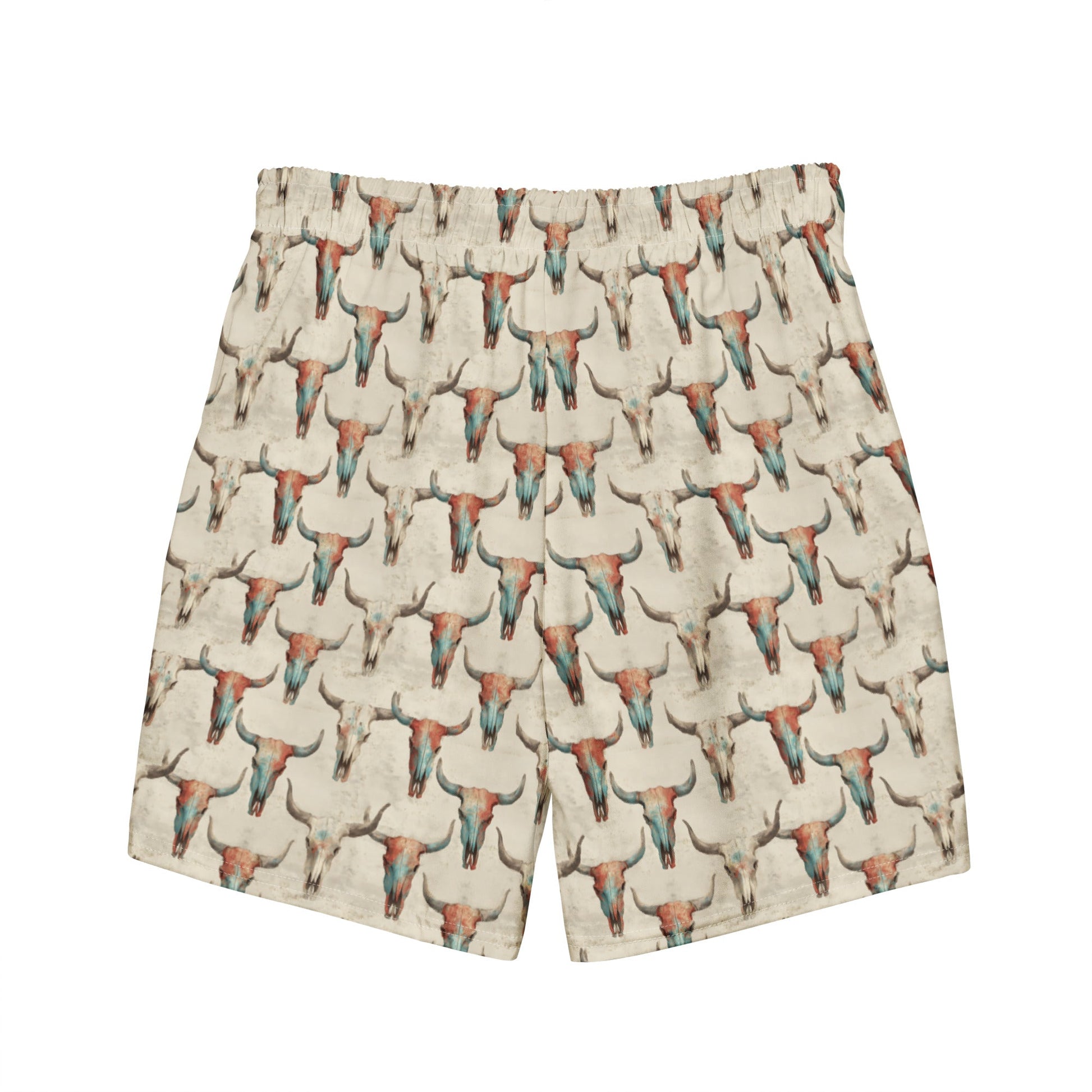 Baha Ranch Bullhead Skull Swim Trunks