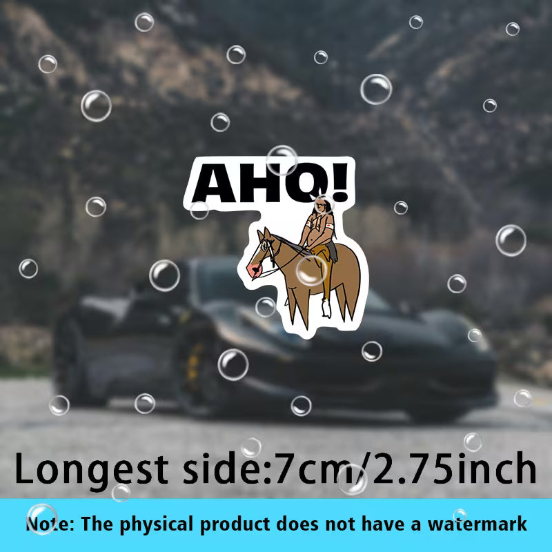 AHO Waterproof Vinyl Sticker