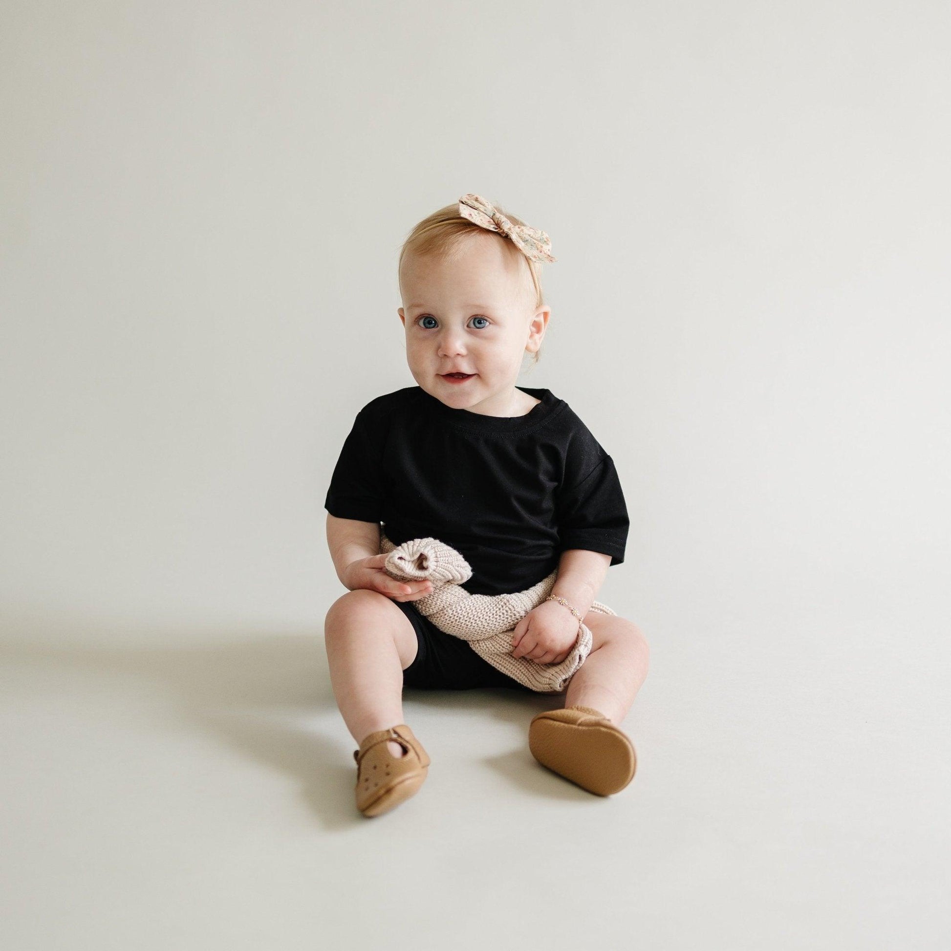 Bamboo Tee & Bike Shorts - sold as separates
