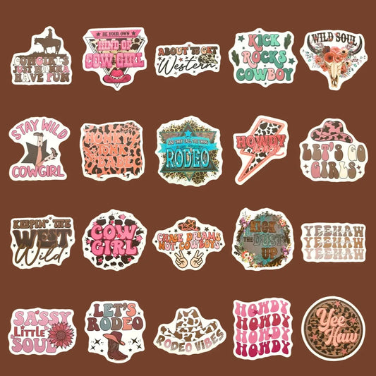 WESTERN STICKERS