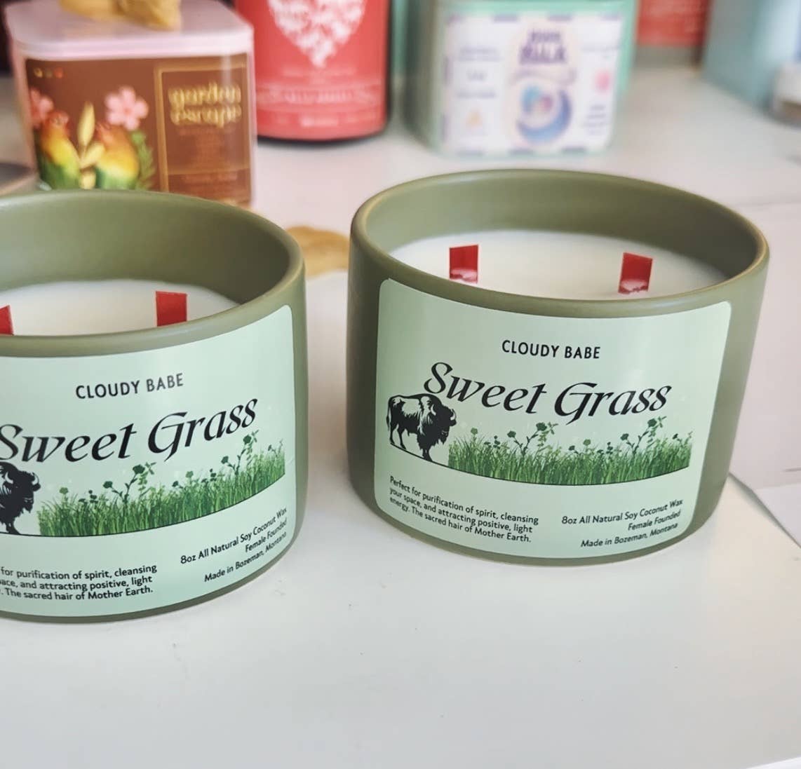 Sweetgrass Candles