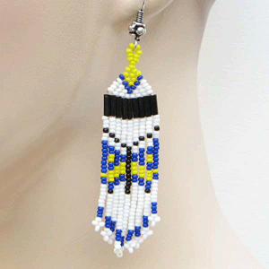 Blue Butterfly Earrings