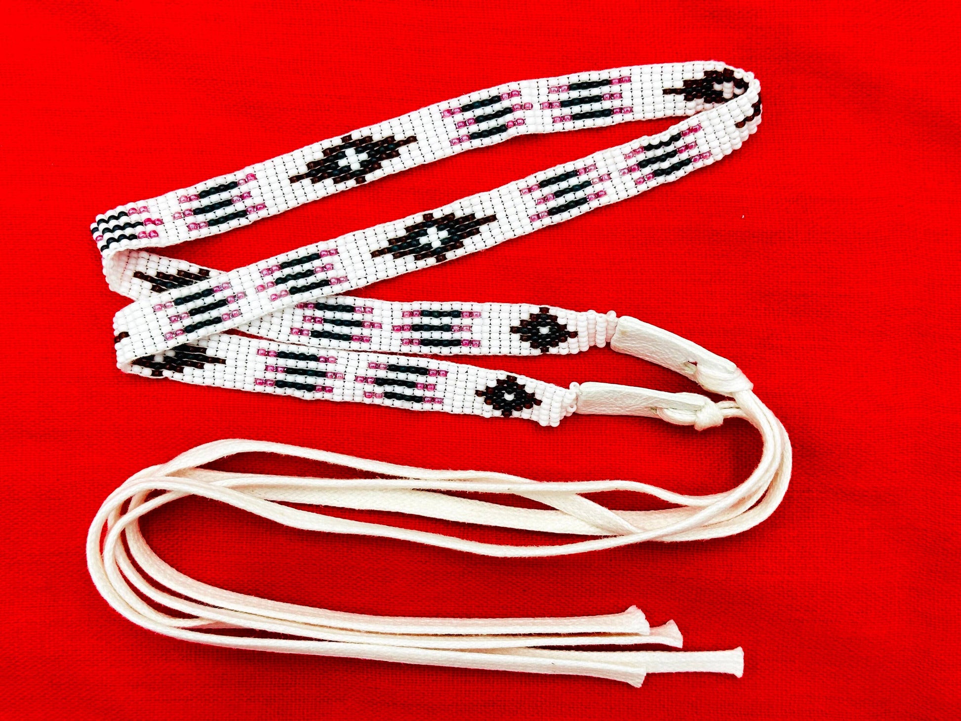 Dainty Beaded Hatband