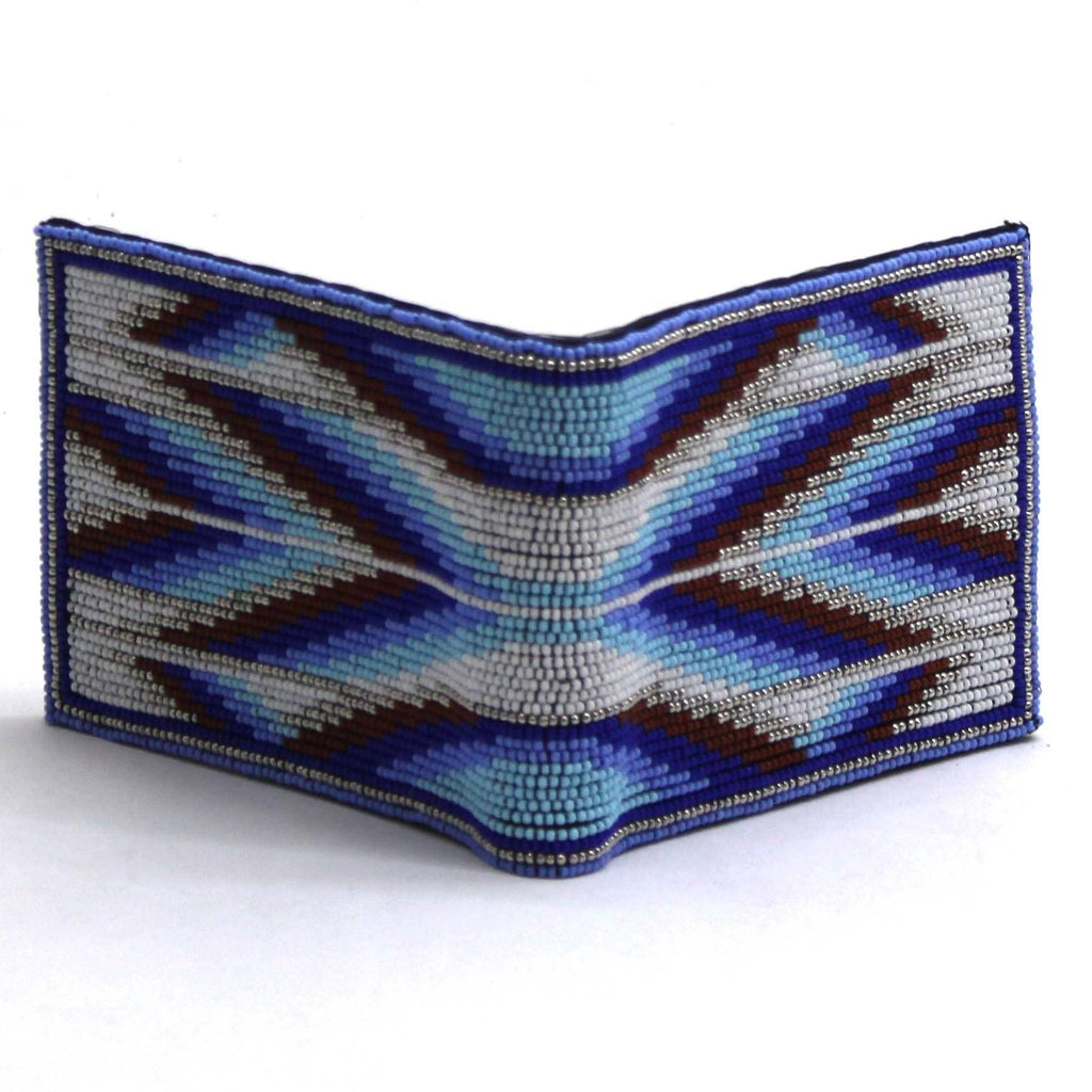 Beaded Fire Wallet