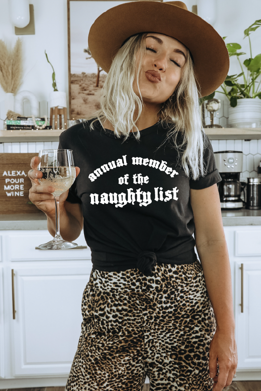 Annual Member of the Naughty List Tee